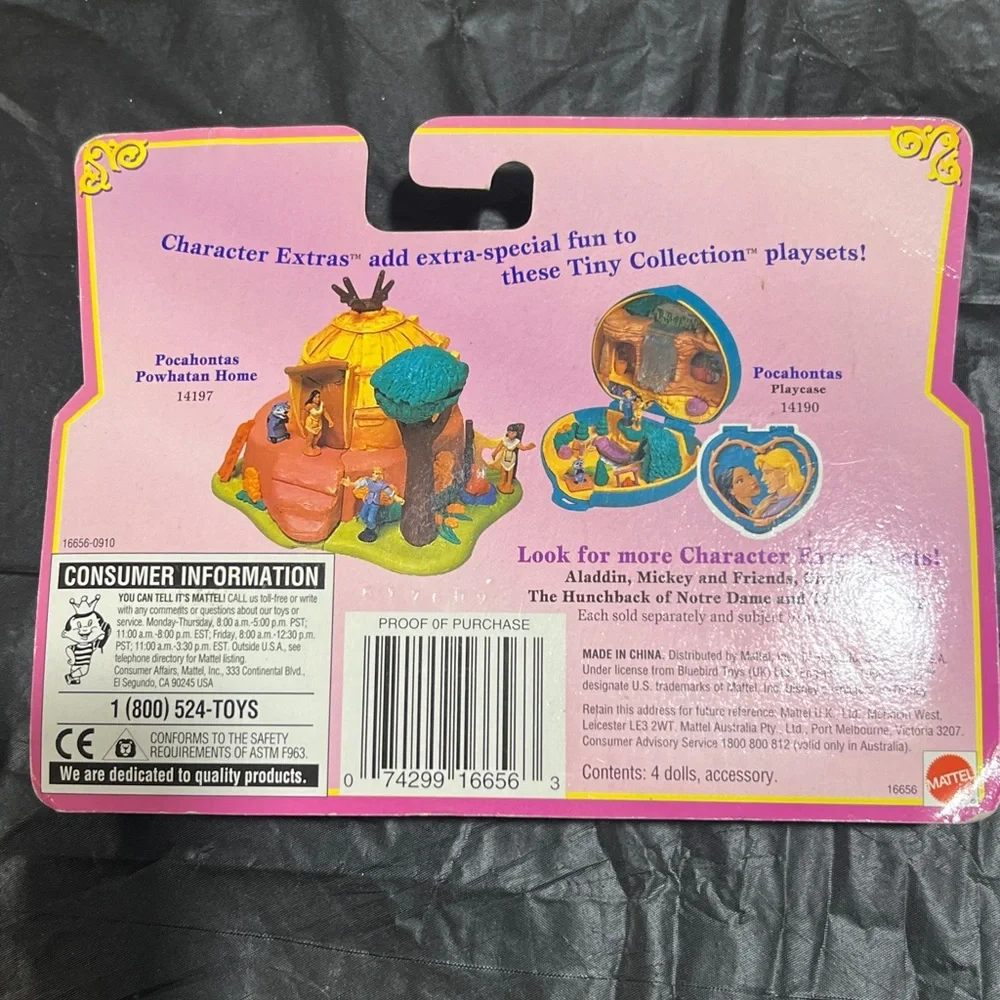 Disney Pocahontas Tiny Collection Character Extras Set